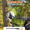 VEVOR Tree Stand Safety Rope, 9 ft/27.43M Treestand Lifeline Rope 30KN Breaking Tension, 0.6'' Hunting Safety Line with Prusik Knot