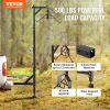 VEVOR Hitch Mounted Deer Hoist, 500 lbs Load Capacity, Hitch Game Hoist, Truck Hitch Deer Hoist with Winch Lift Gambrel Set, 2-inch Hitch Receiver