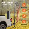 VEVOR Hitch Mounted Deer Hoist, 500 lbs Load Capacity, Hitch Game Hoist, Truck Hitch Deer Hoist with Winch Lift Gambrel Set, 2-inch Hitch Receiver